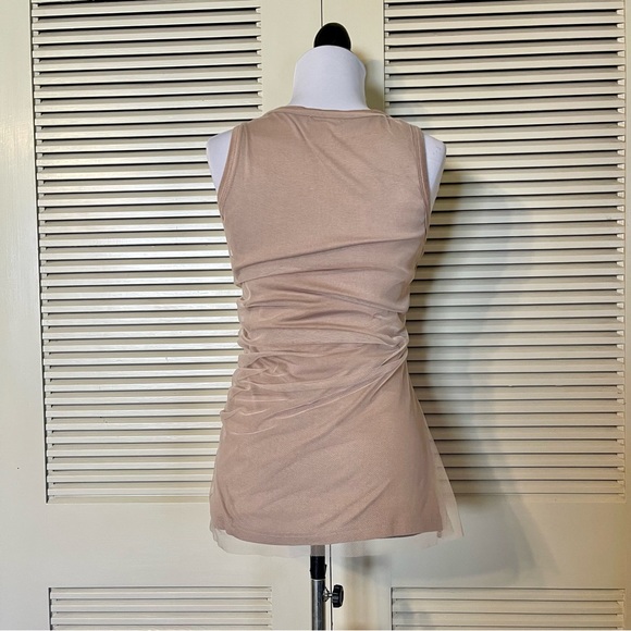 Sundance Mesh Appliqué Ruche Top - Picture 4 of 6